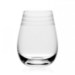 Madison Small Wine Tumbler 4 1/4\ Color 	Clear
Capacity 	11oz / 300ml
Dimensions 	4¼\ / 11cm
Material 	Handmade Glass
Pattern 	Madison